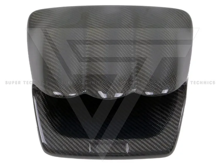 Supertechnics Style Carbon Fiber Interior Trim For 2006-2007 Subaru Impreza 9 GDC Gauge Pod (52 60mm)