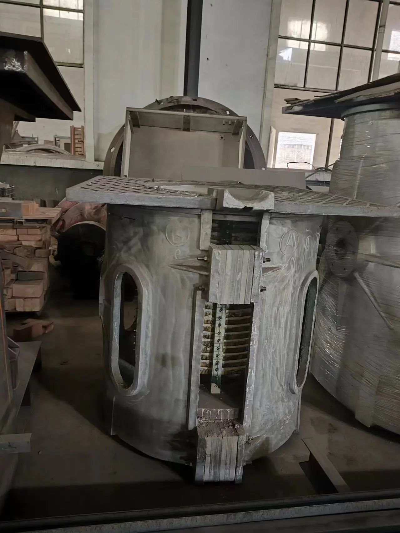 Electric Induction Furnace for Scrap Iron Steel Smelting New & Used Condition for Metal Application & Arc Furnace Core Component