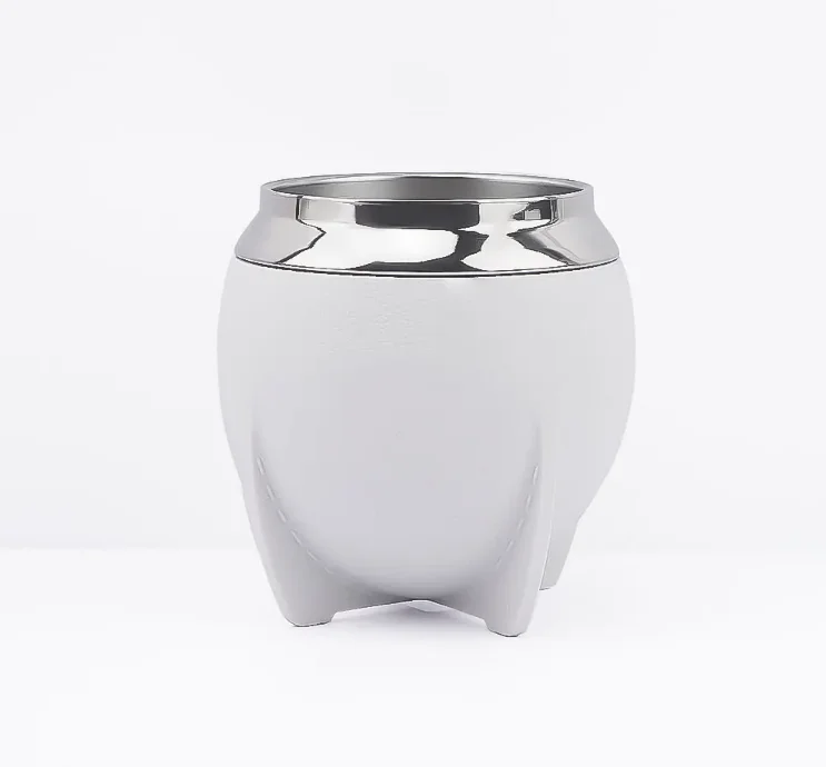 260ml Leather Mate cup Argentina Yerba Mate Gourd with Bombilla and Cleaning Brush yerba mate gourd leather