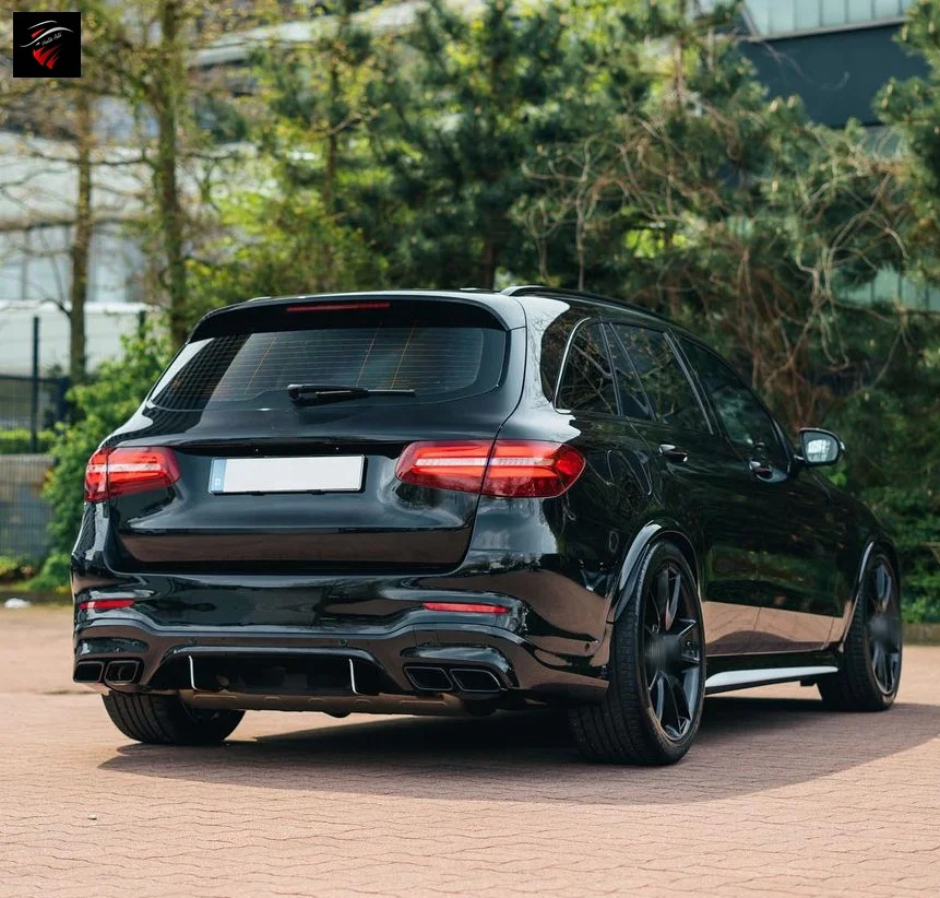 Factory sale facelift bumper bodykit auto parts for 2015-2019 Mercedes Benz GLC X253 Upgrade GLC63 AMG bodykit