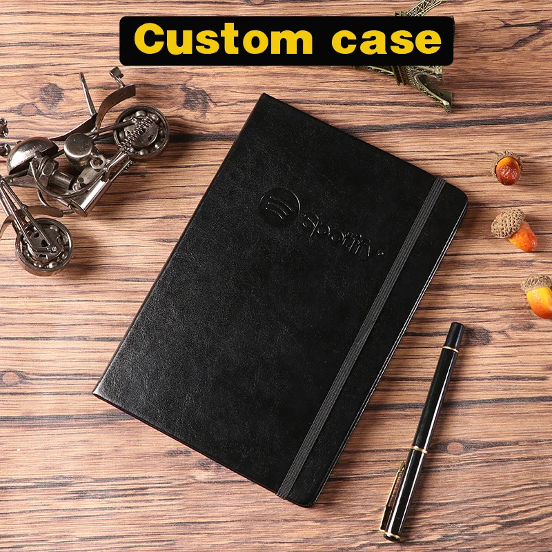 Notebooks customizable Journal planner printing personal A5 Hardcover Leather Recycled Paper Notebook Office stationery