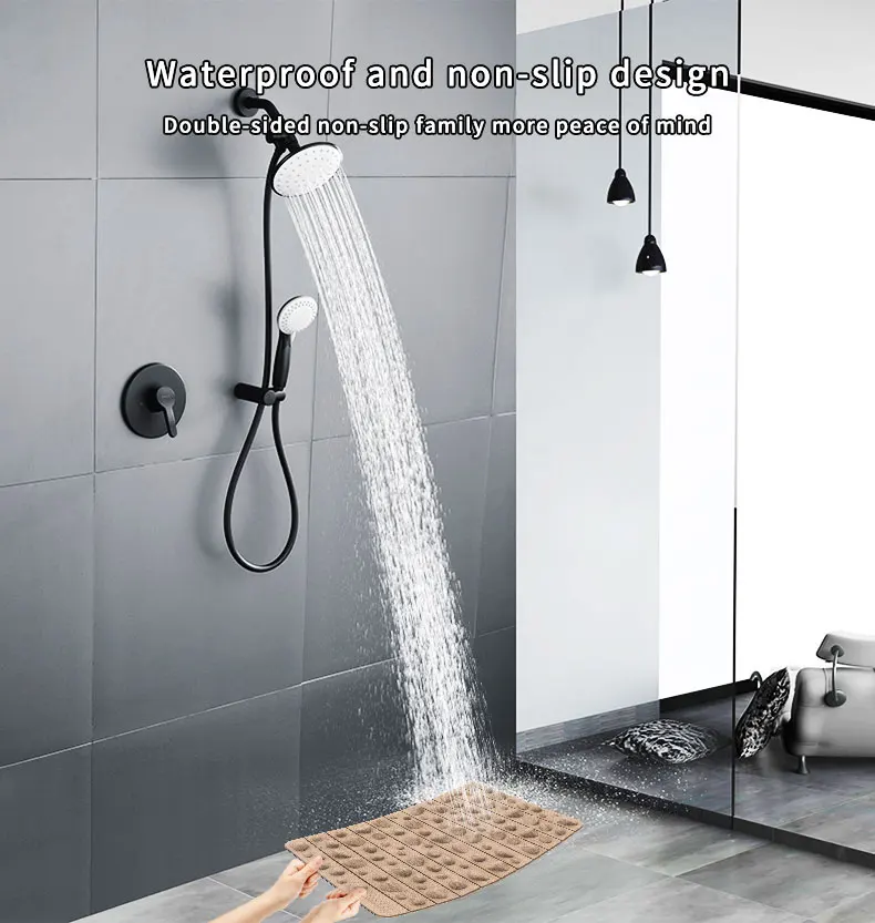 Acupressure Mat Foot Reflexology Walking massage bath mat black Color Foot Massage Mat