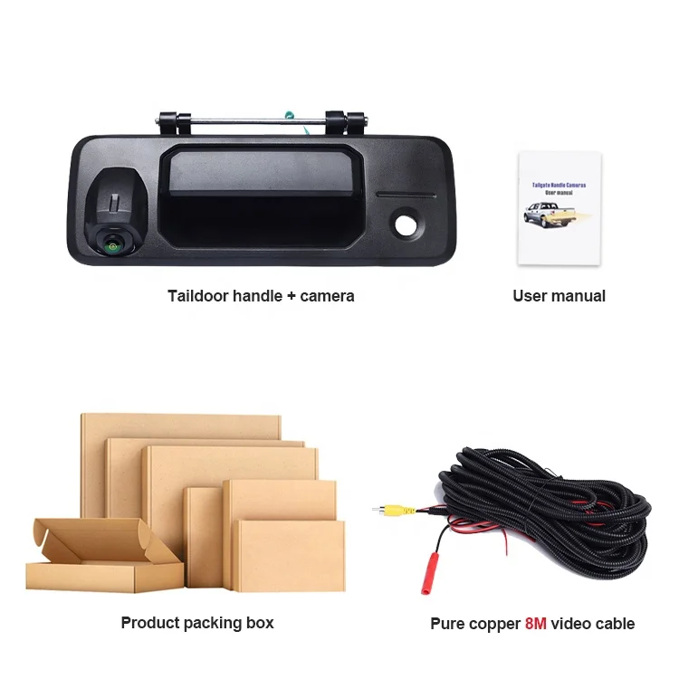 Customized 1080P AHD Car Rear View Camera For Toyota Tundra 2014-2020 Vehicle Rear View Pickup Truck Night Vision Camera