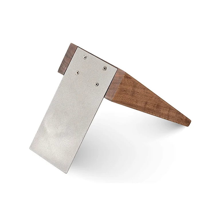 Hot sale book ends for shelves office decorative handmade wooden bookends modern