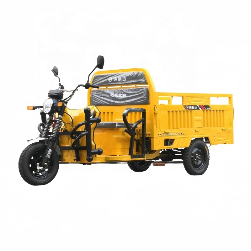 Factory direct sale electric cargo tricycle three wheel adult cargo carrying electric tricycle on sale
