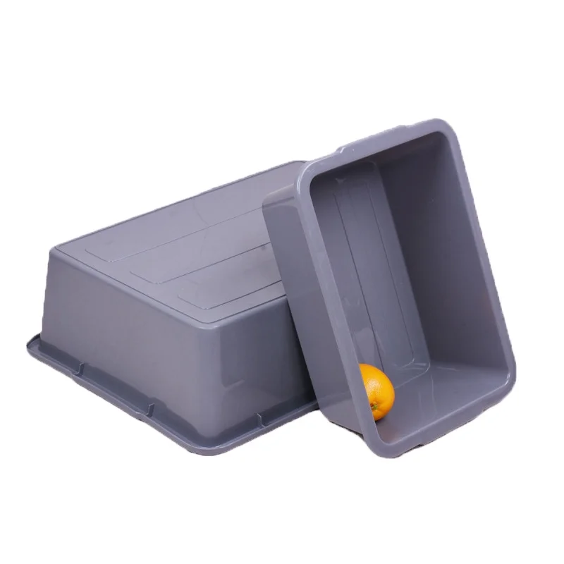 Grey Baggage Handling Plastic Airport Tray for Security Inspect
