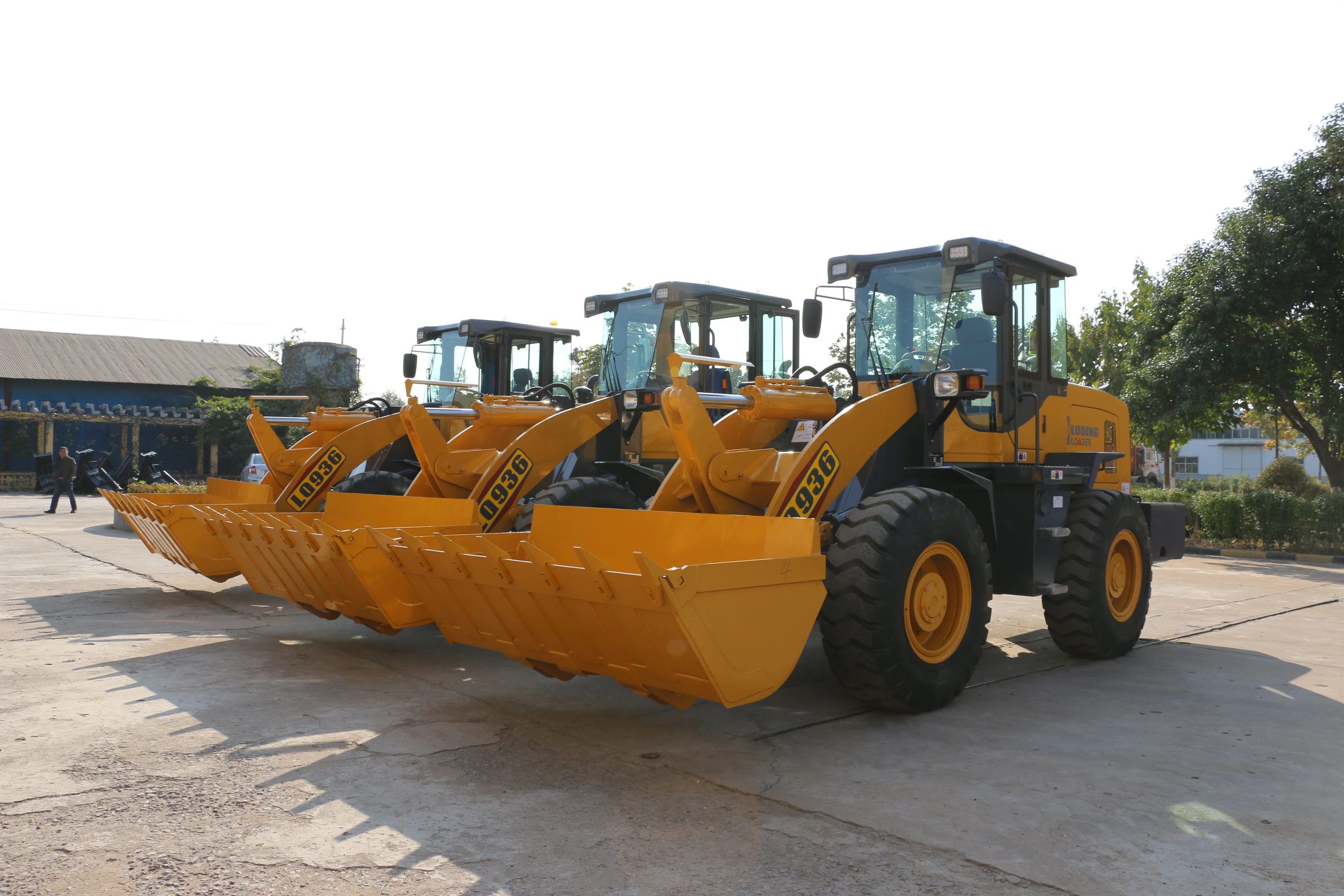 ZL30 3Ton Mini Loader CE Certification 1.5-2 CBM Bucket Capacity Versatile Mini Wheel Loader optional Weichai Engine