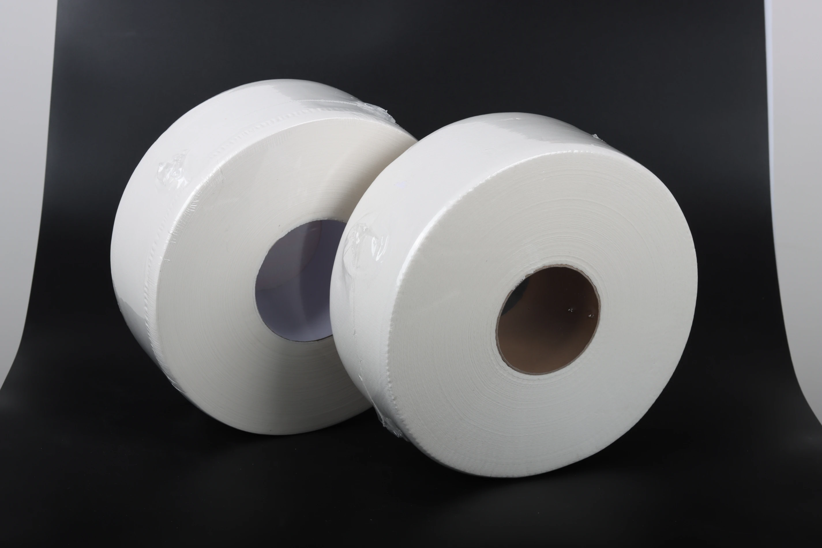 Commercial Toilet Paper jumbo toilet paper 100% Recycled Fiber, 2-PLY, White, 100% virgin wood pulp,bathroom tissue