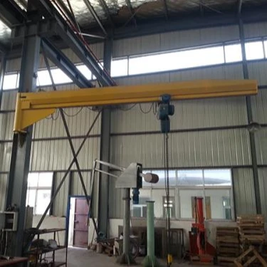 BX Type 2t 5t 7t JIB Crane 180 degree Wall Slewing Cranes Manufacturing Plant indoor workshop warehouse