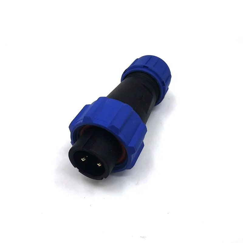 SP13 2Pin Waterproof Connectors, Aviation connector 13A solder Lamp plug socket