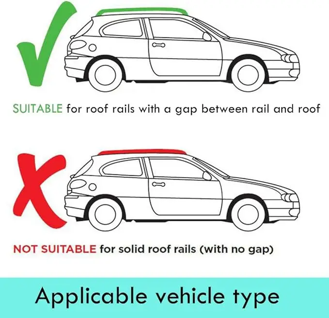 Universal luggage basket aluminum alloy car roof rack iron luggage rack without guardrail car