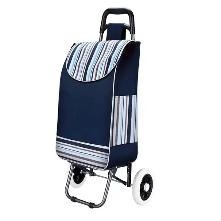 SINOTOP Customize Foldable Supermarket Trolley Shopping Bag Wheeled Market Trolley Cart Bag wheel shopping trolley bag