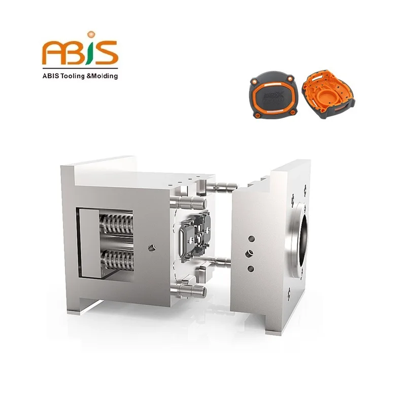 custom plastic mold Professional Plastic Injection Mould two shot over molding injection plastic mold China custom mold maker