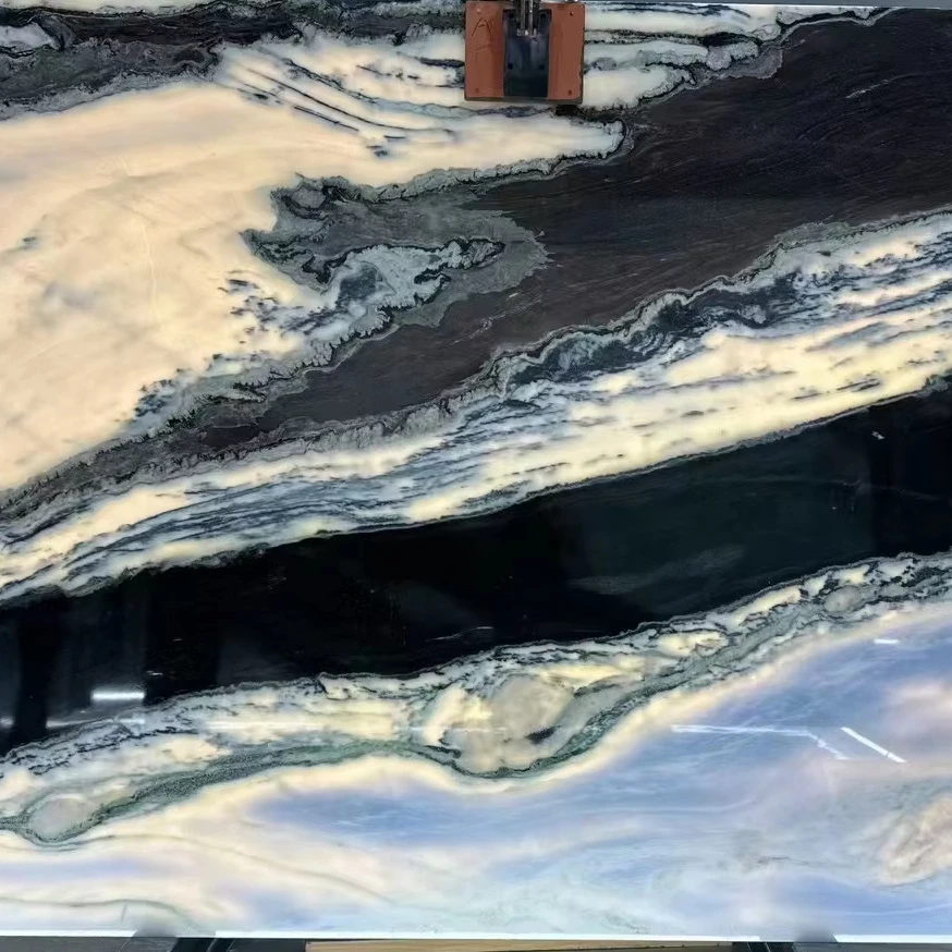HZX natural  stone bathroom carbon slate marble Building wall panel Floor Tiles marble tile slab