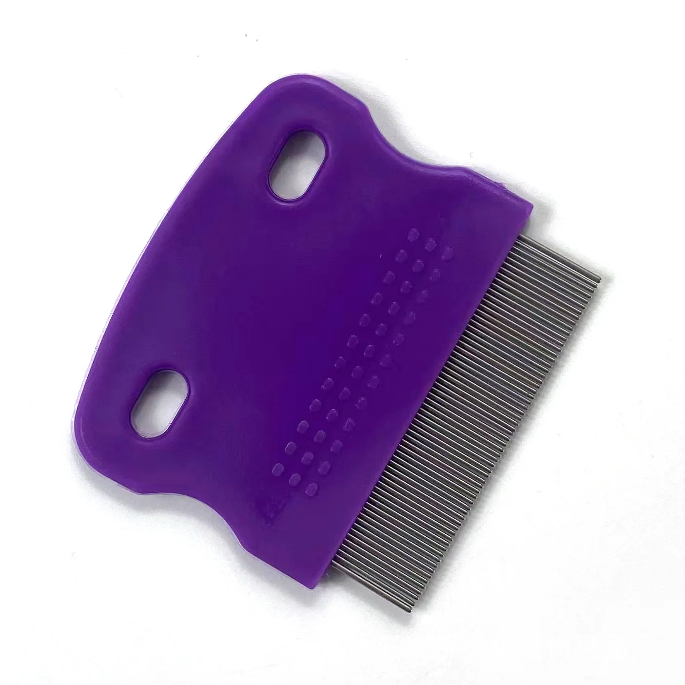 Stainless steel nit louse cleaner metal anti lice comb