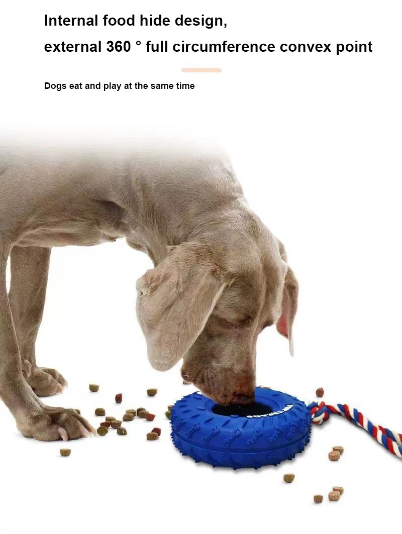 Interactive Training Toys Cleaning Teeth For Large Dog Natural Rubber Dog Bite Chew Toys Durable Dog Toy Tire