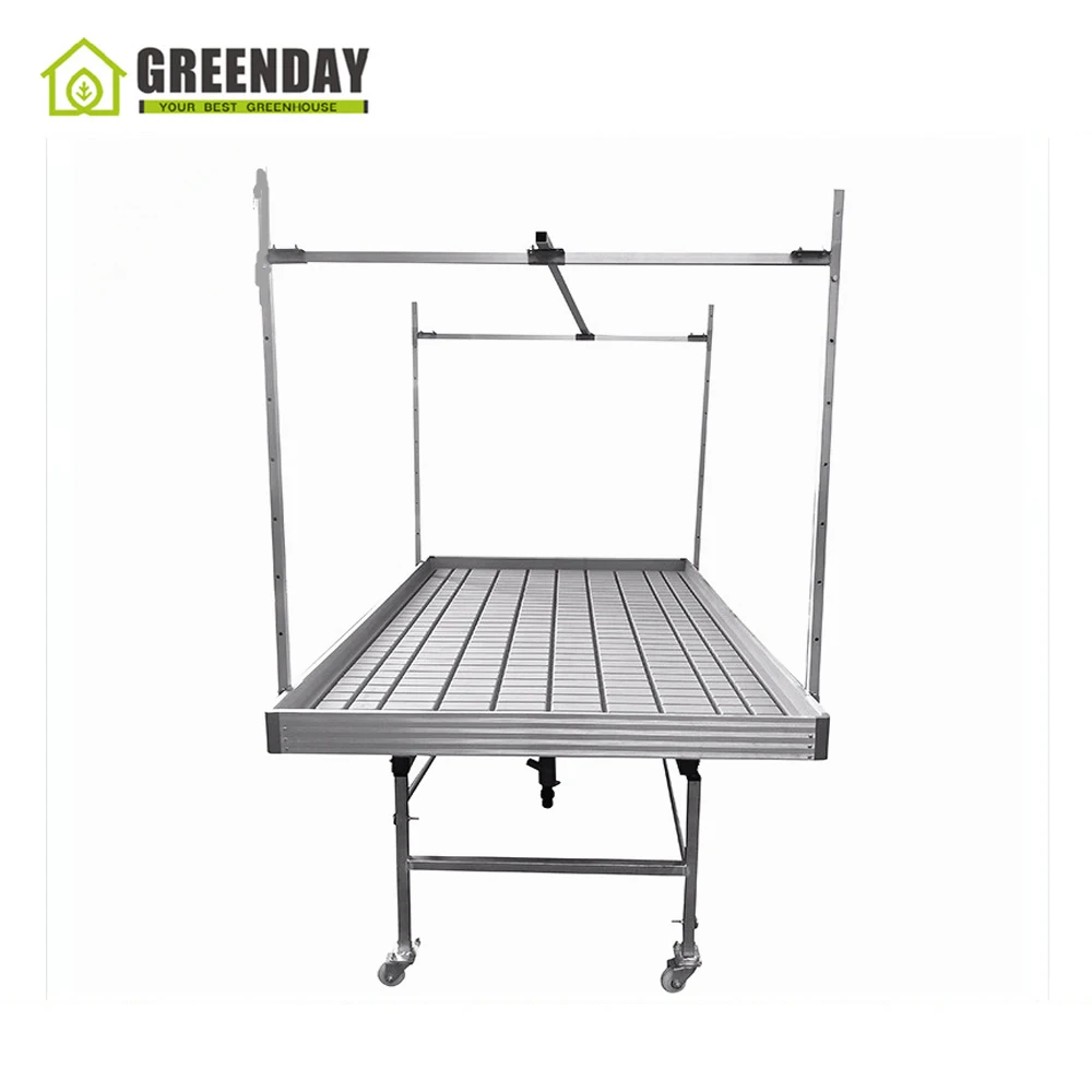 
GREENDAY Hydroponic large plastic seed tray flood seed starter tray wholesale 