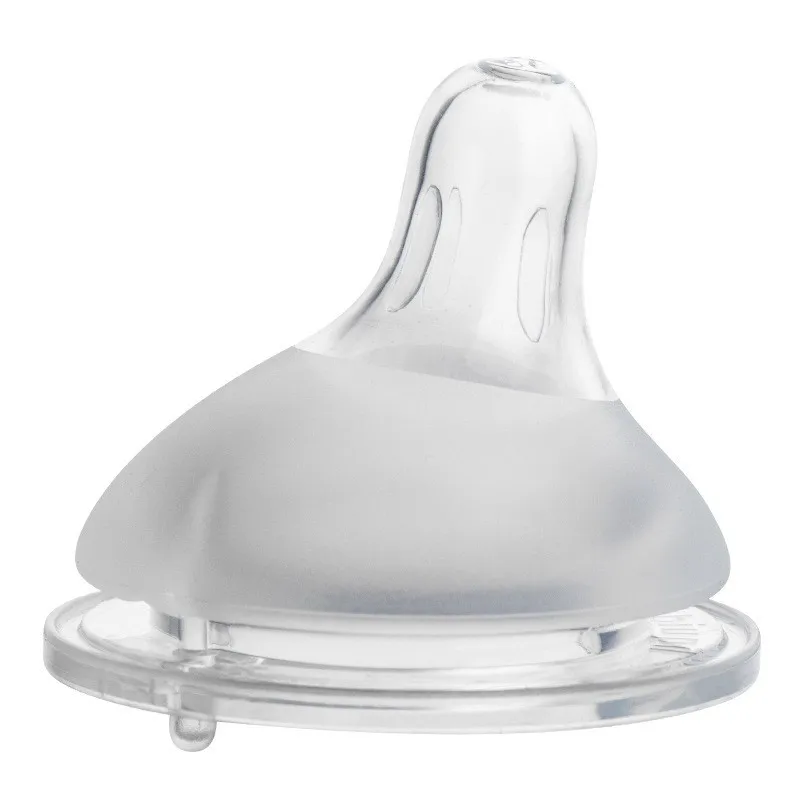 Baby pacifier feeder Feeding Bottle Nipple Replacement anti colic Teat Silicone Nipple bpa free bottle nipple with Slow Flow