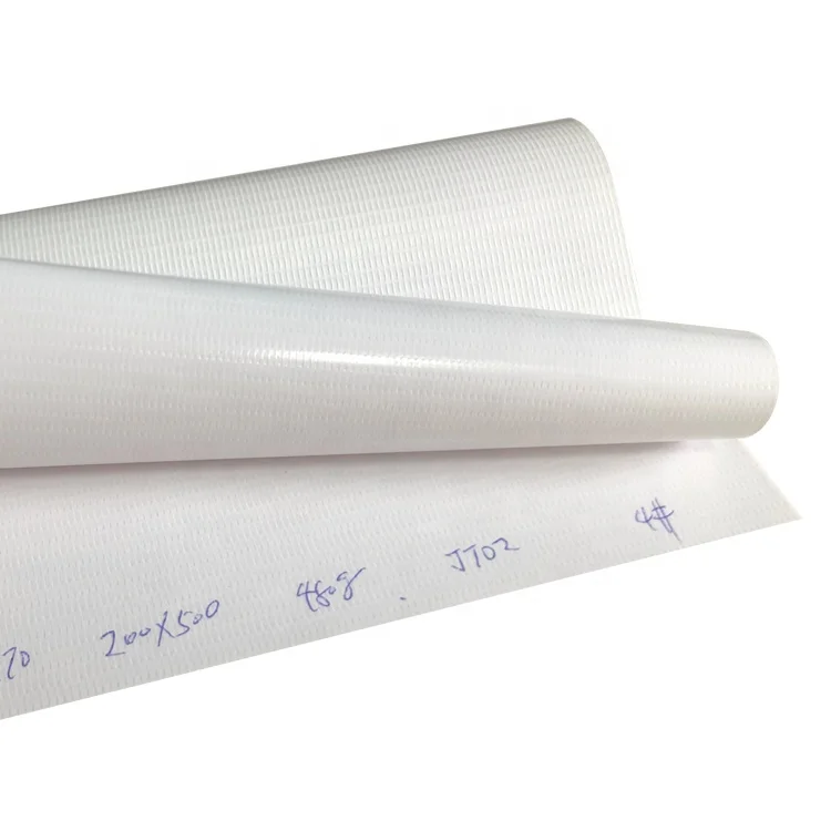 Глянцевый передний 300 * 500D 18*12 Гибкие баннерные рулоны из ПВХ Lonas Factory 11oz 380g (холодное ламинирование)