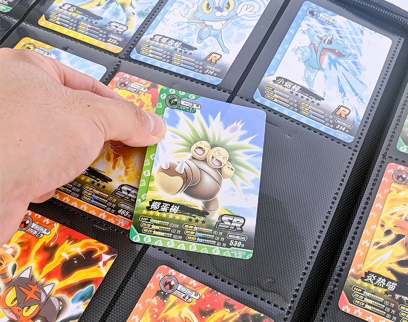 Ready to Ship Customize Playing Index Cards 9 Pockets Poke Mon Baseball Game Card Binders