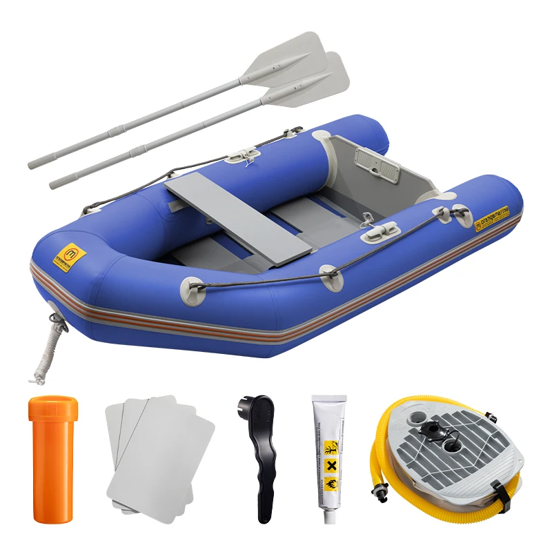 3D MAX Hot Sales 10% Water Sport Inflatable Kayak Boat Outdoor Foldable Kayak Paddle Pedal Single Inflatable PVC Kayak