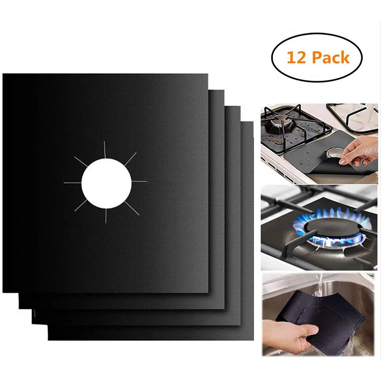 2021 EXW price hot selling heat resistant easily cleaned gas stove burner cover protector