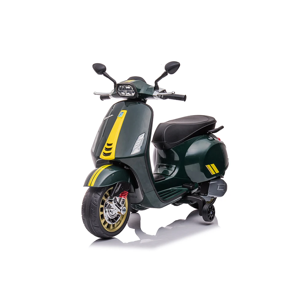 Licensed with Vespa Sprint Racing Sixties big size 6V Electric Motorcycle One-Button Start ride ons electric kids cars toys kids
