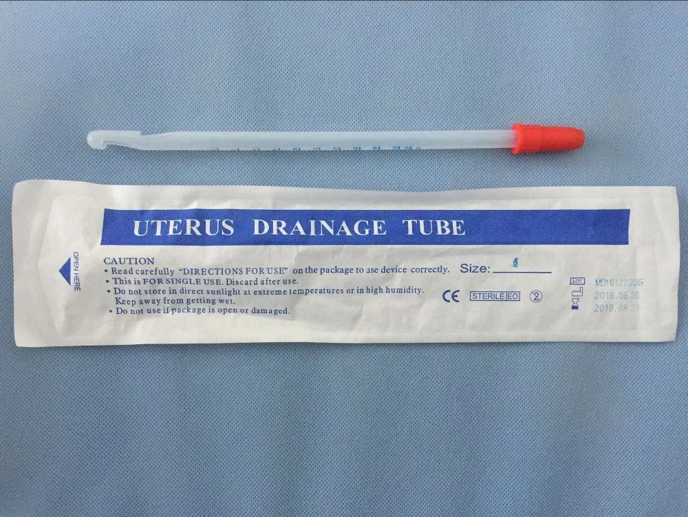 factory Disposable Medical Non-toxic Gynecology Uterus Drainage Tube Karman Cannula