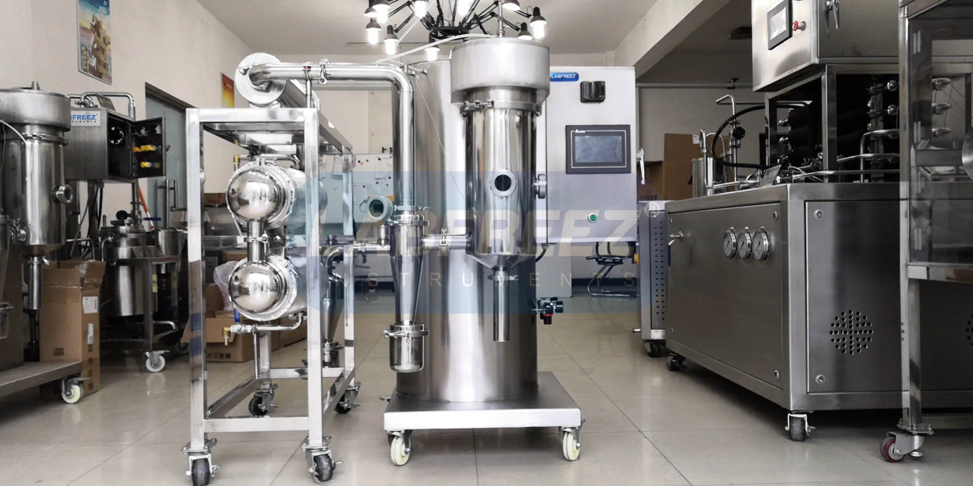 Инертная циклическая распылительная сушилка с циркуляцией азота для органических растворителей, заводская цена