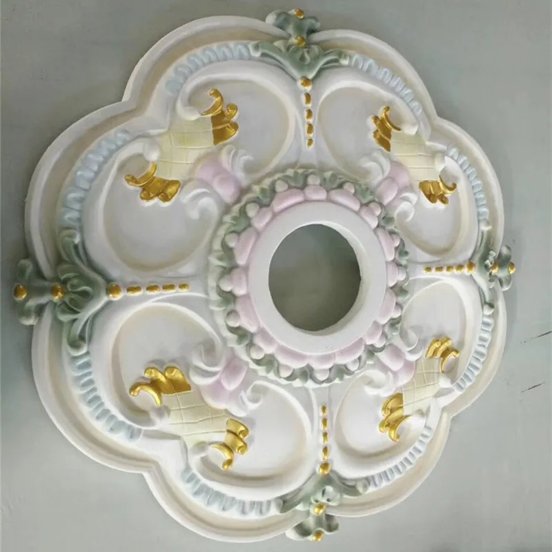 High quality PU polythene  cornices designs home hotel ceiling decorating