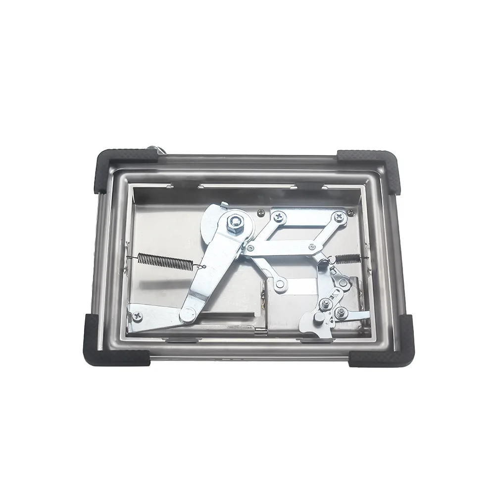 High Quality Stainless Steel Silver Color  Metal Rectangle Cigarette Making 8mm Tube Filling Rolling Roller Machine