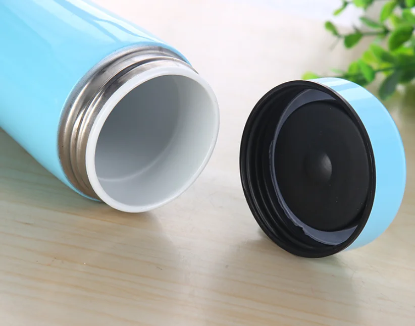 Customized logo 380ML Stainless Steel Ceramic Double Walled Vacuum Insulated Flask