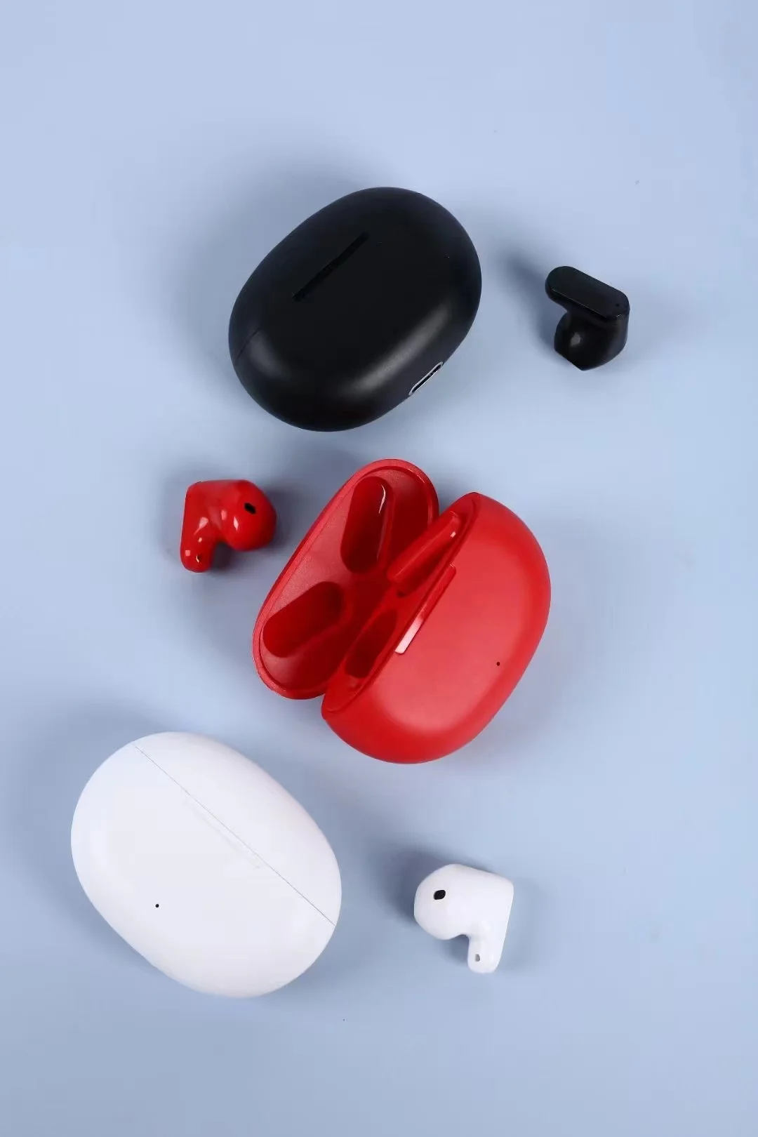 AApro5 Tws Bt 5.0 Wireless Earbuds Touch Control Surround Sound Earphones for All Android and Ios Mobile Phone