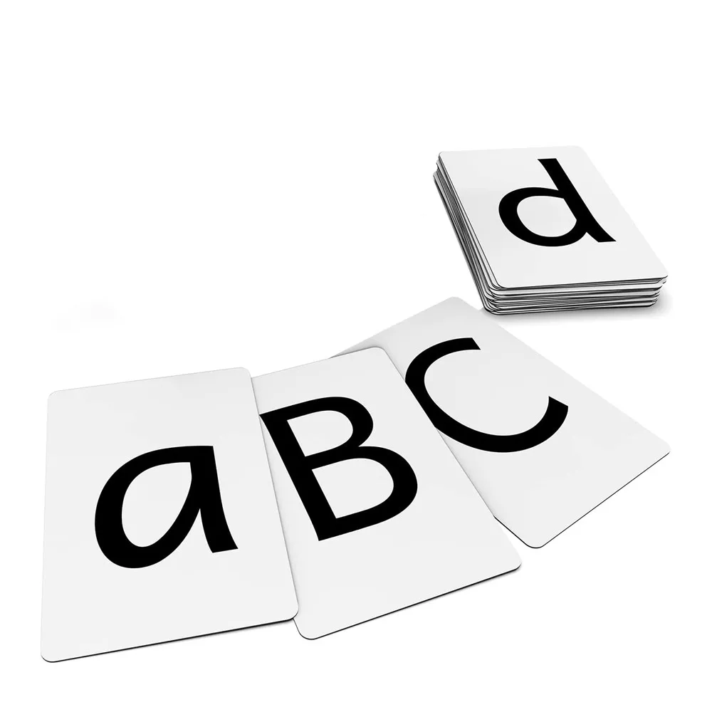 Custom Magnetic Big Alphabet ABC Flash Cards magnetic letters and numbers for educating kids