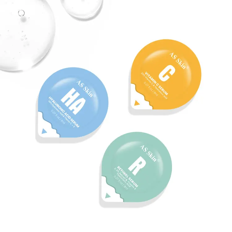 Метка частного назначения витамина C для лица с гиалуроновой кислотой, желе чашки сыворотка уход за кожей Отбеливающий Крем для лица против старения Сыворотка для лица