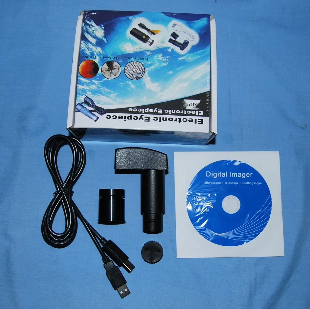 Video Digital Microscope  0.35MP VGA Port Industrial Inspection Digital Video Microscope For Mobile Repair And PCB Checking