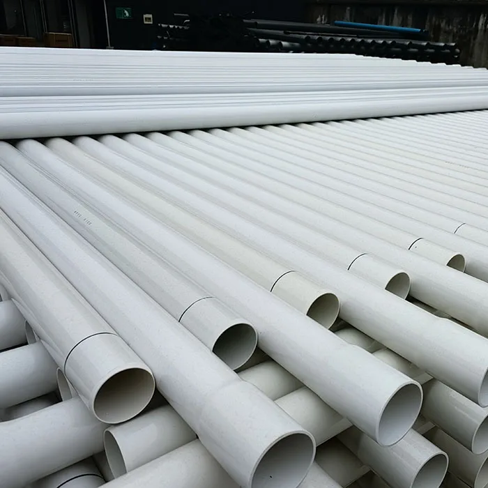 Diameter 63-75-100mm  pvc pipe in Plastic Tubes u-pvc pipe 110mm Electric pvc pipe