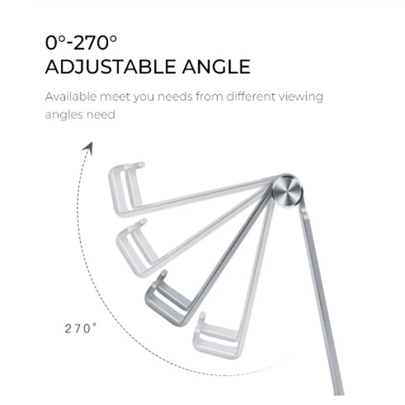 Mobile Phone Holders For tablets and smartphones 3-7.5 inch devices