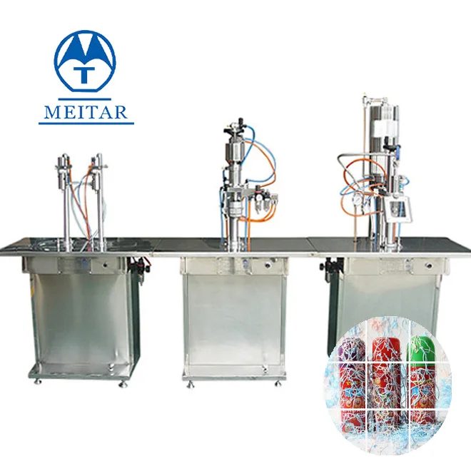 Wedding Snow Sprays/Party Strings  Aerosol Filling Machine For Party Festivals Celebration
