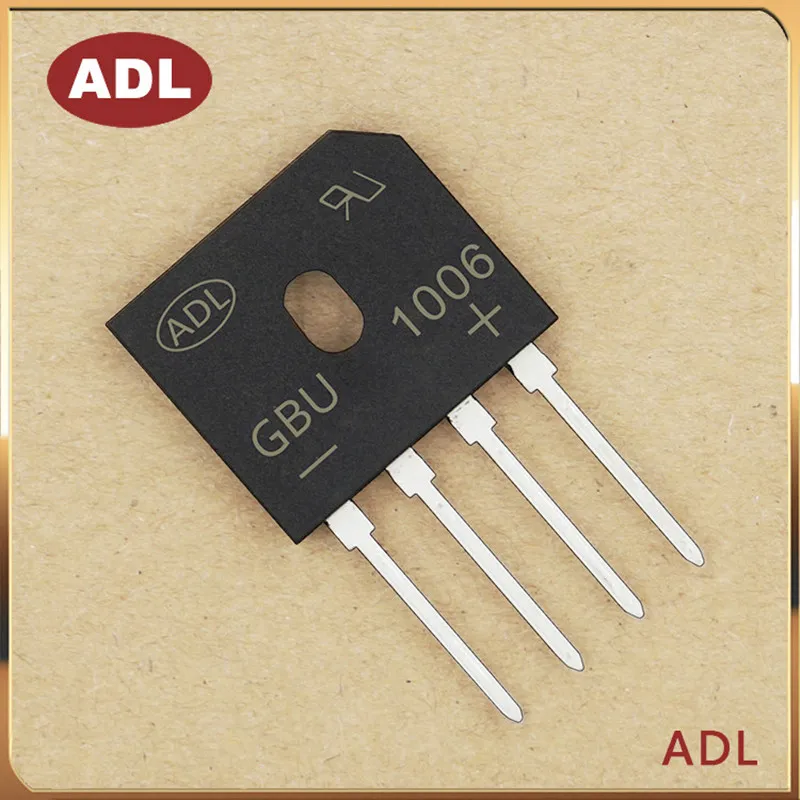 Мост выпрямителя ADL GBU1006 10A600V мост сделано в Китае прямые