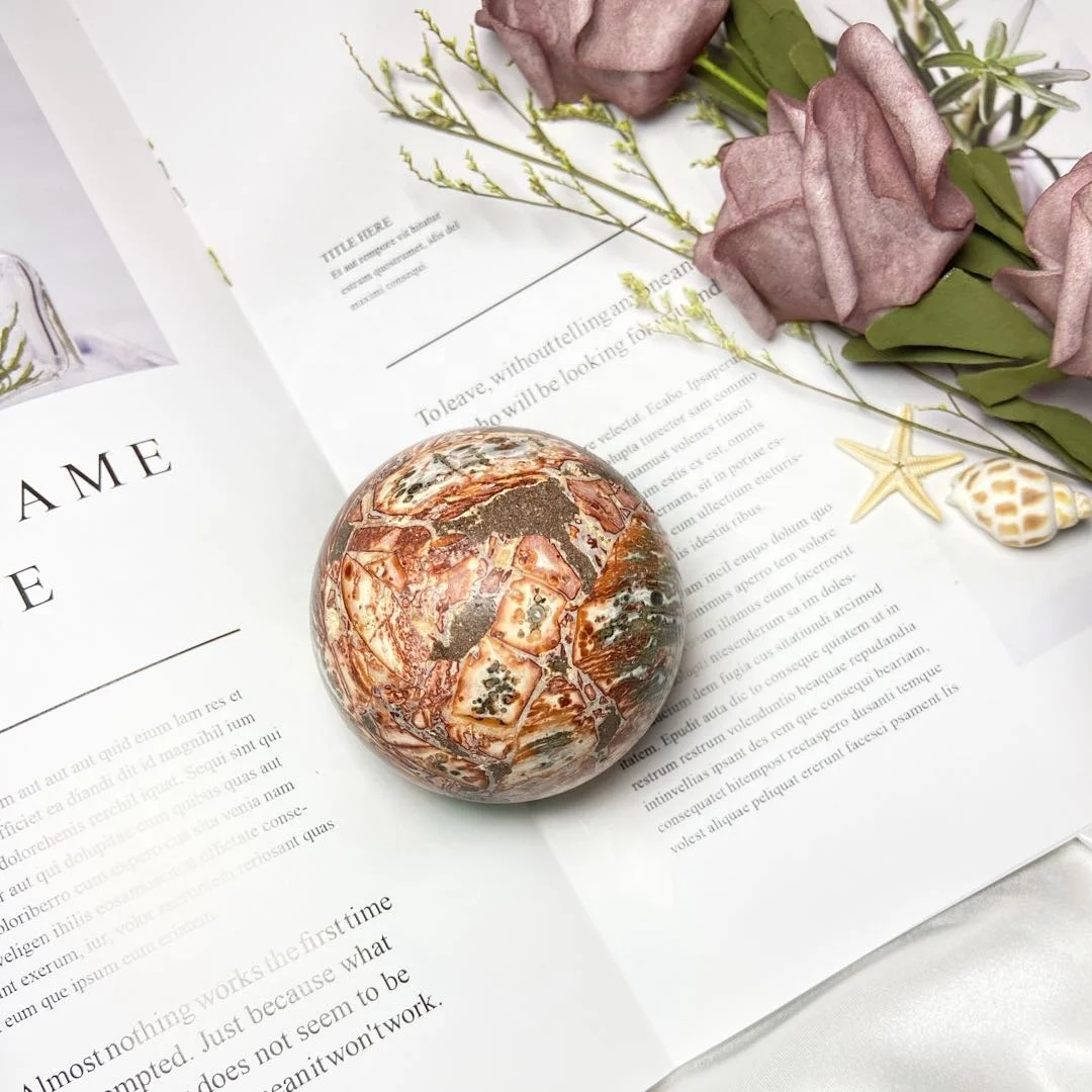 
Оптовая продажа, удачи, символизирует исцеление, натуральный высококачественный хрустальный шар из кожи тигра 