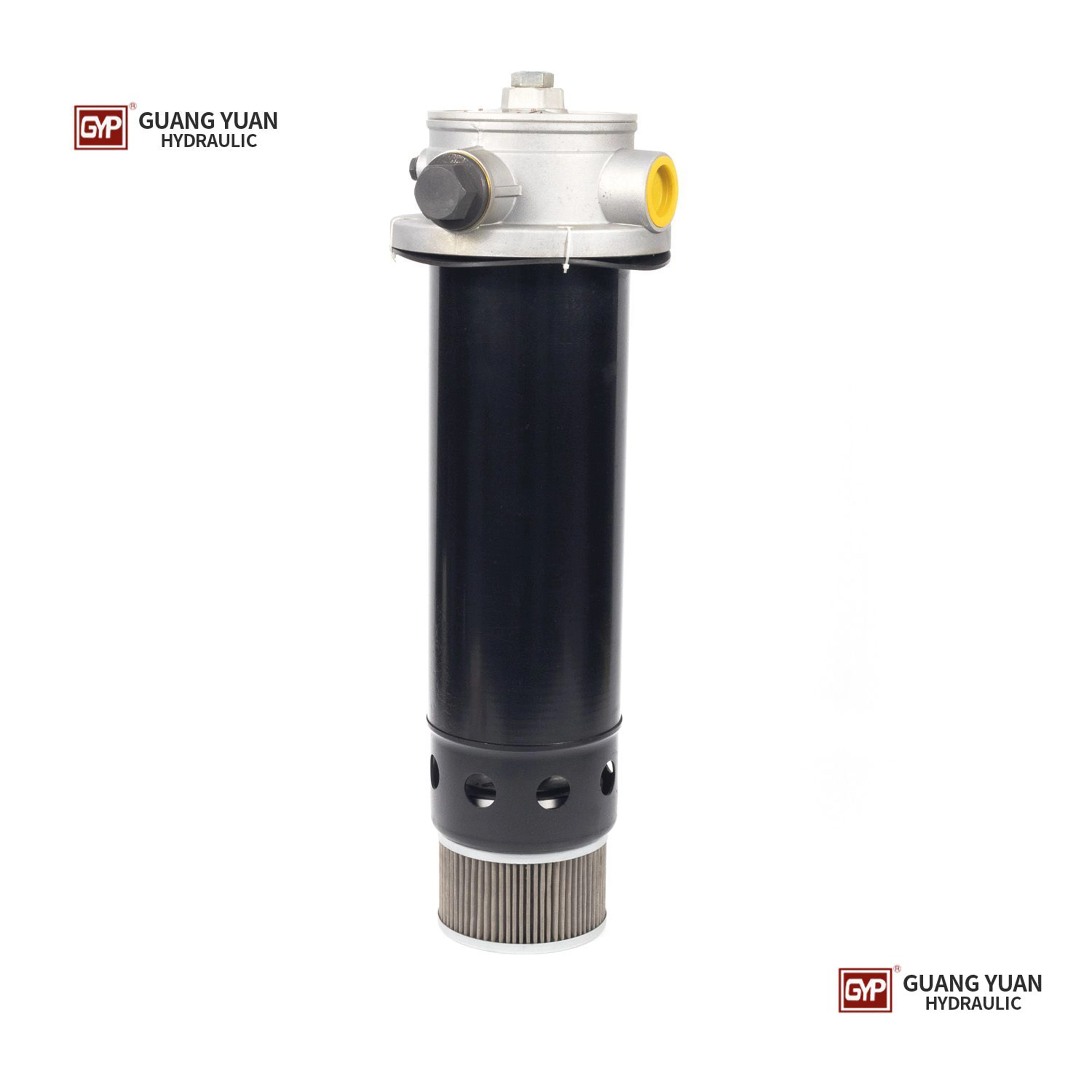 CFF-520 Magnetic filter for ferrous particles, suction filter with integrated shut-off valve