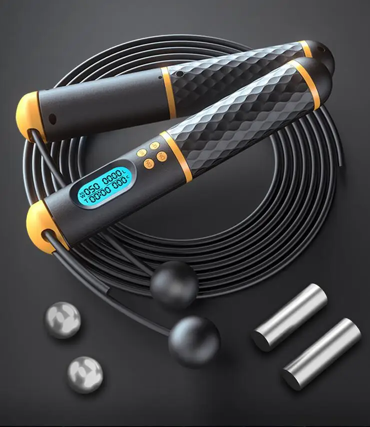 Smart Adjustable Intelligent Counter Digital Cordless Weighted Jump Rope