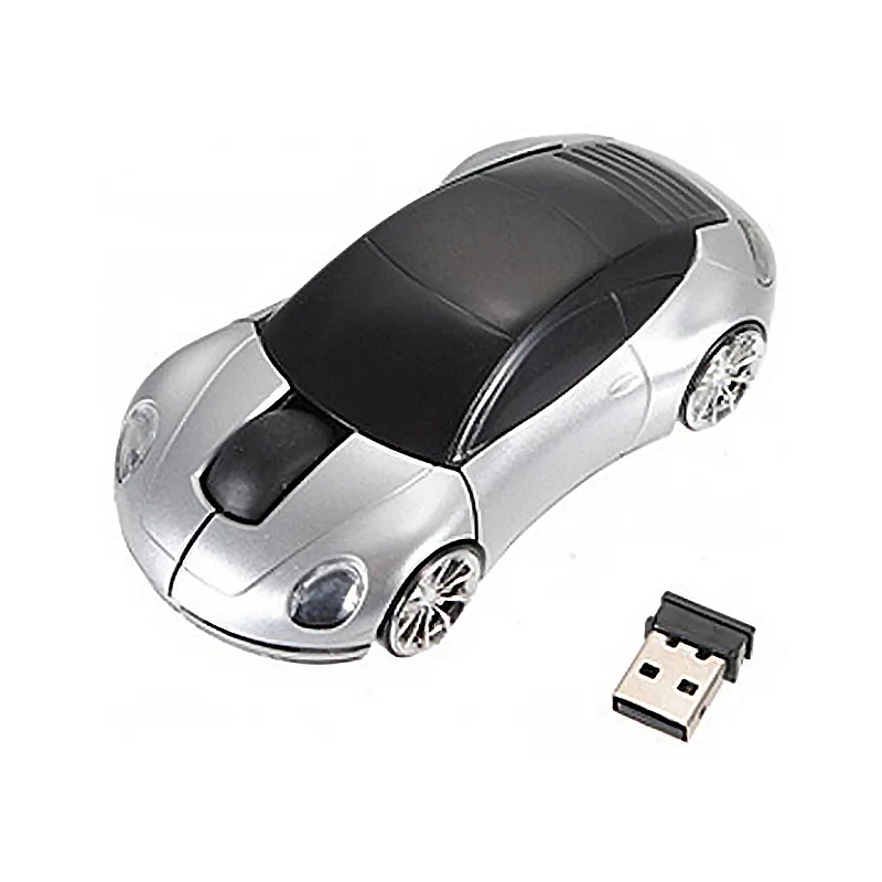 Hot Selling Adorable Design Car Shape 1200DPI 3D Optical 2.4Ghz MIni Slim Wireless Optical Mouse