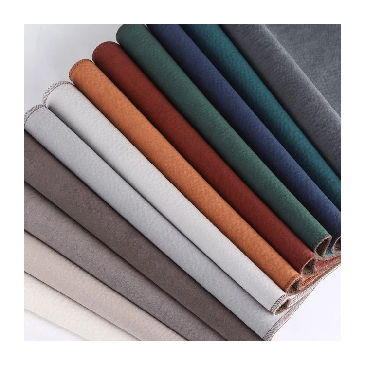Luxury Faux Synthetic Pu Leather Furniture Upholstery Artificial Leather Fabric For Sofa