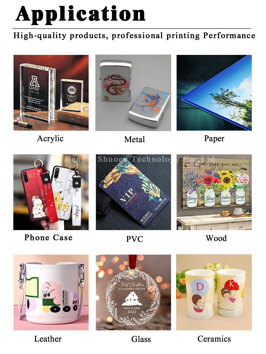 Latest A3 UV DTF Printer Multi Functional Machine  Flatbed UV Dtf Printer for Phone case Pen Mug Bottle Glass Wood Metal Acrylic