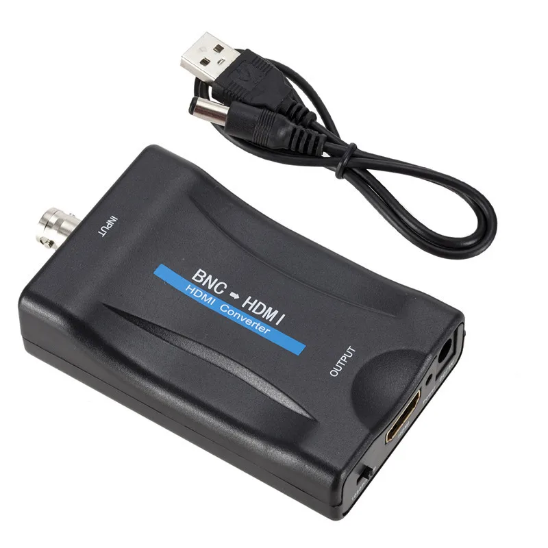 Hot Selling 720P 1080P BNC Female To HDMI Video Converter BNC to HDMI Adapter For HDTV Monitor Security Camera CCTV VCR DVRs