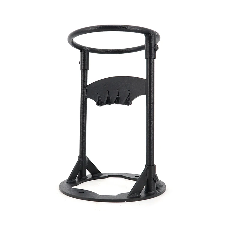 
 Portable Log Splitter Cast Iron Manual Firewood Splitter Hammer Safe Firewood Cutter HR-PC-M2  