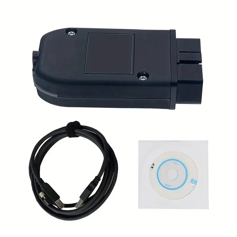 HEX V2 V22.10 V23.3 VCDS 5053 AT162+FT232 For Volkswagen Audi car detector USB Interface Unlimited VINs ATMEGA162 OBD2 Scanner