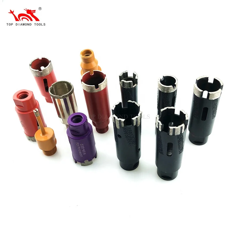 Dry Used Turbo Diamond Core Drill Bits For Drilling Granite